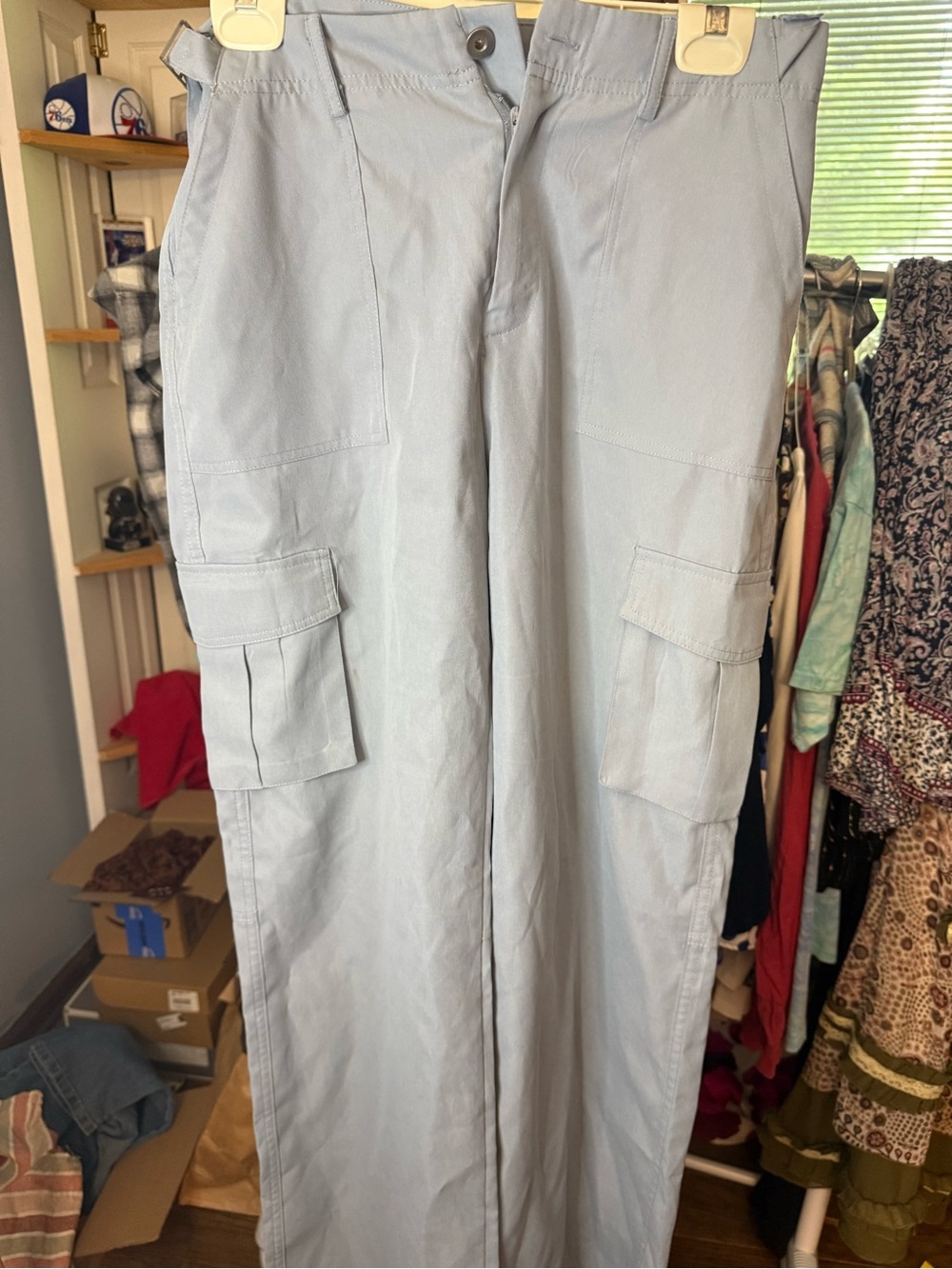 Light Blue Men’s Cargo Pants